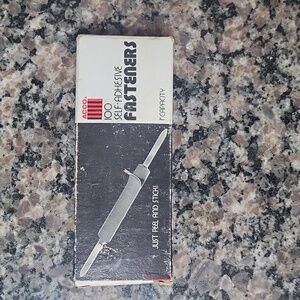 ACCO 100 self adhesive Fasteners 1" capacity new just peel and stick